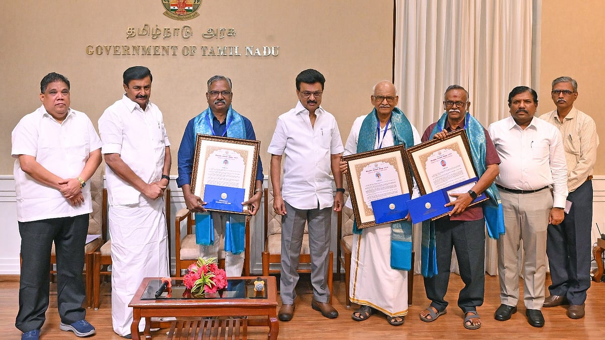 இலக்கிய மாமணி விருதுகள் 2024 : 3 தமிழறிஞர்களுக்கு வழங்கி சிறப்பித்தார் முதலமைச்சர் மு.க.ஸ்டாலின்!