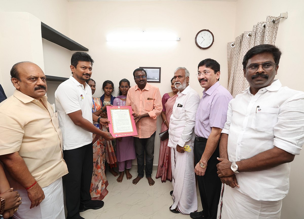 சென்னையில் ரூ.89.70 கோடி மதிப்பீட்டில் கட்டப்பட்டுள்ள 584 குடியிருப்புகள் திறப்பு! : முழு விவரம் உள்ளே!