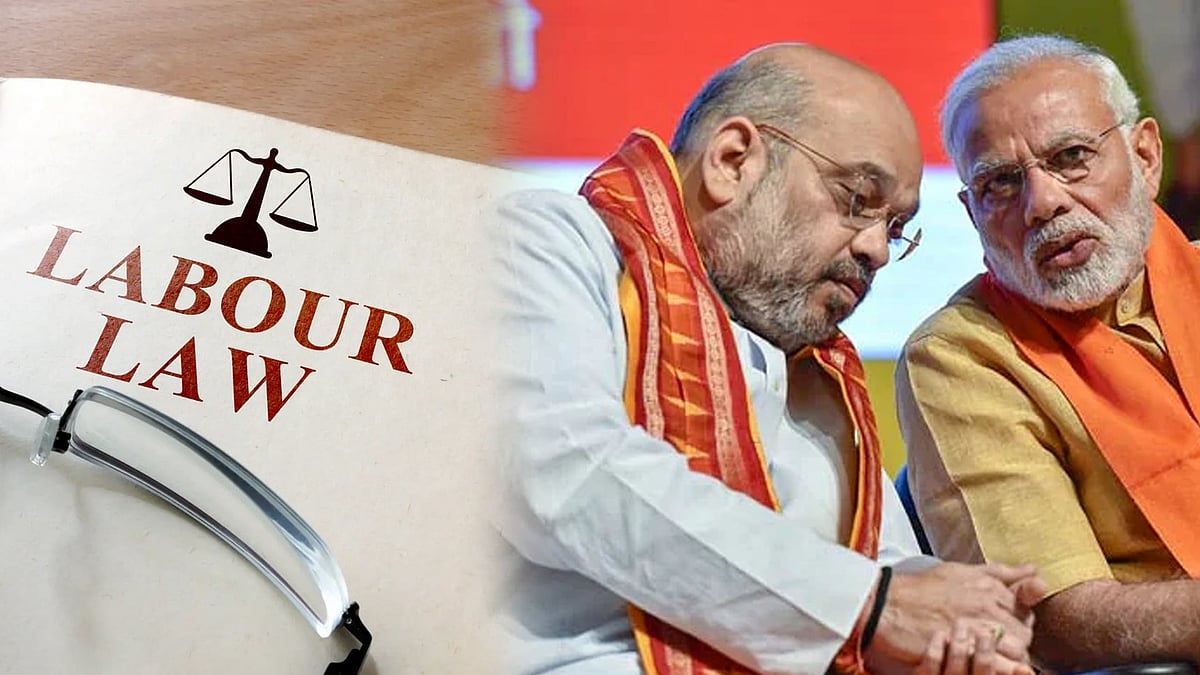 எதிர்க்கட்சிகளின் எதிர்ப்பை மீறி 4 தொழிலாளர் விரோத சட்டங்கள் அமல் :  ஒன்றிய பா.ஜ.க அரசின் அராஜகம்! 