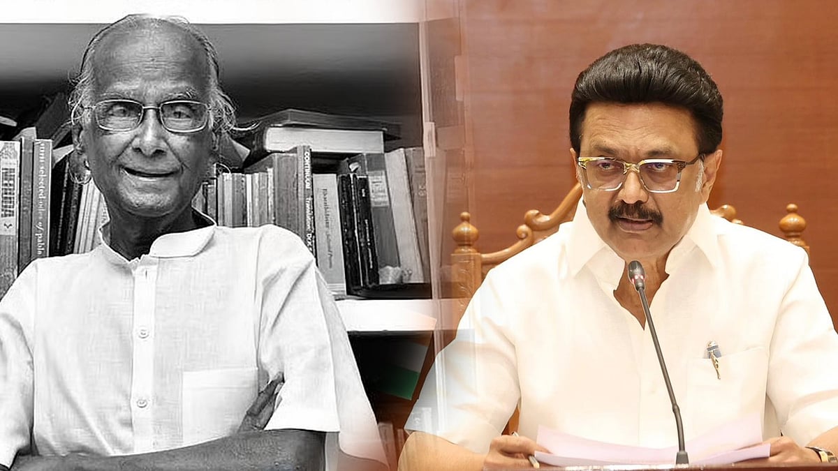 காலமானார் சாகித்ய அகாடமி விருது பெற்ற கவிஞர் ஈரோடு தமிழன்பன் - முதலமைச்சர் மு.க.ஸ்டாலின் இரங்கல் !