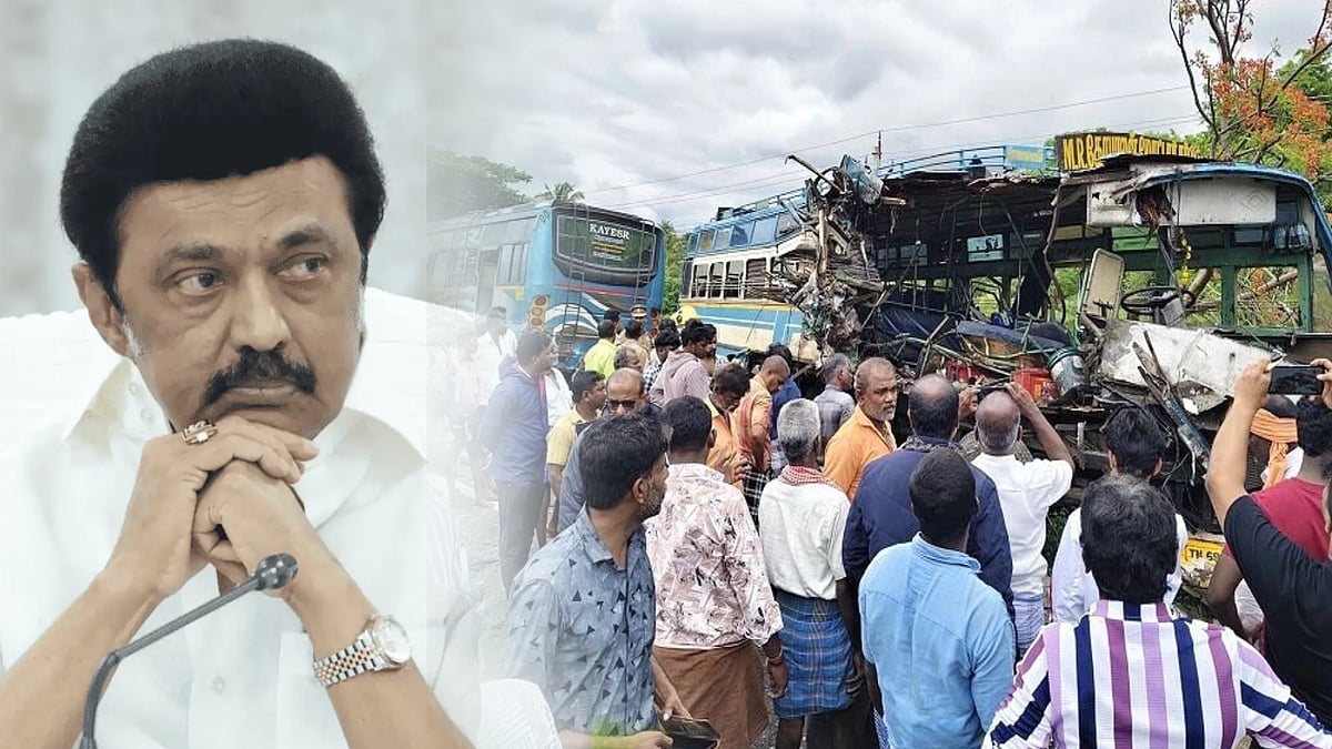 தென்காசியை கதிகலங்க வைத்த பேருந்து விபத்து.. உயரும் பலி எண்ணிக்கை.. முதலமைச்சர் இரங்கல் & நிவாரணம்!