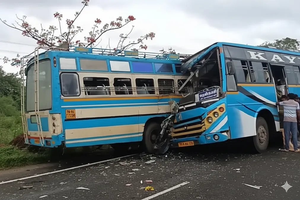 தென்காசியை கதிகலங்க வைத்த பேருந்து விபத்து.. உயரும் பலி எண்ணிக்கை.. முதலமைச்சர் இரங்கல் & நிவாரணம்!