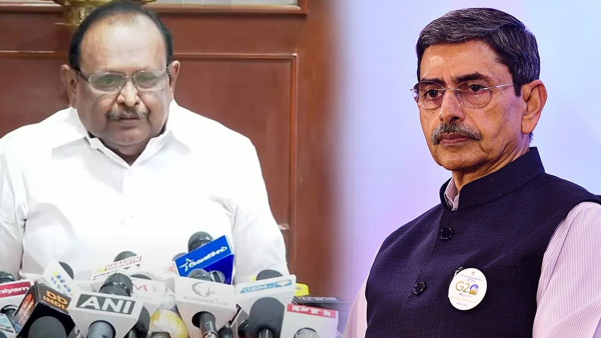 “கமலாலயத்தில் இருக்கவேண்டியவர் ஆர்.என்.ரவி...” - Left Right வாங்கிய அமைச்சர் ரகுபதி! 