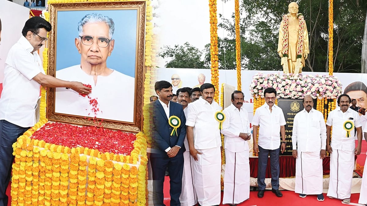 ரூ.50 இலட்சத்தில் பால்வளத் தந்தை எஸ்.கே.பரமசிவனுக்கு திருவுருவச் சிலை... திறந்து வைத்தார் முதலமைச்சர் !