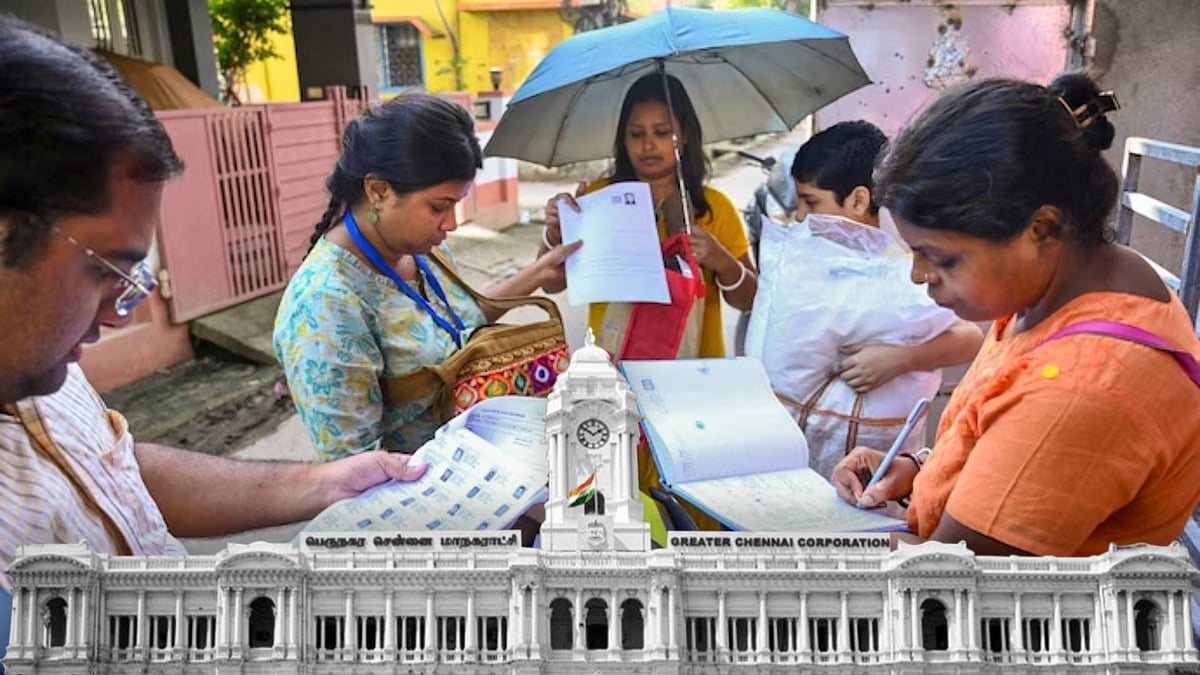 “SIR படிவங்களை நிரப்பி, விரைந்து வழங்கிட வேண்டும்!” : வாக்காளர்களுக்கு சென்னை மாநகராட்சி அறிவுறுத்தல்!