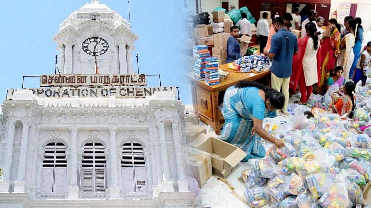 “டிட்வா புயலையொட்டி சென்னையில் 22 ஆயிரம் பேர் பணியில் ஈடுபட்டுள்ளனர்!” : சென்னை மாநகராட்சி தகவல்!