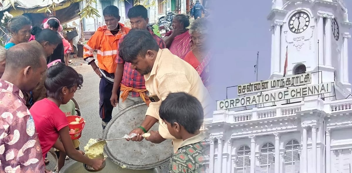 “டிட்வா புயலையொட்டி சென்னையில் 22 ஆயிரம் பேர் பணியில் ஈடுபட்டுள்ளனர்!” : சென்னை மாநகராட்சி தகவல்!