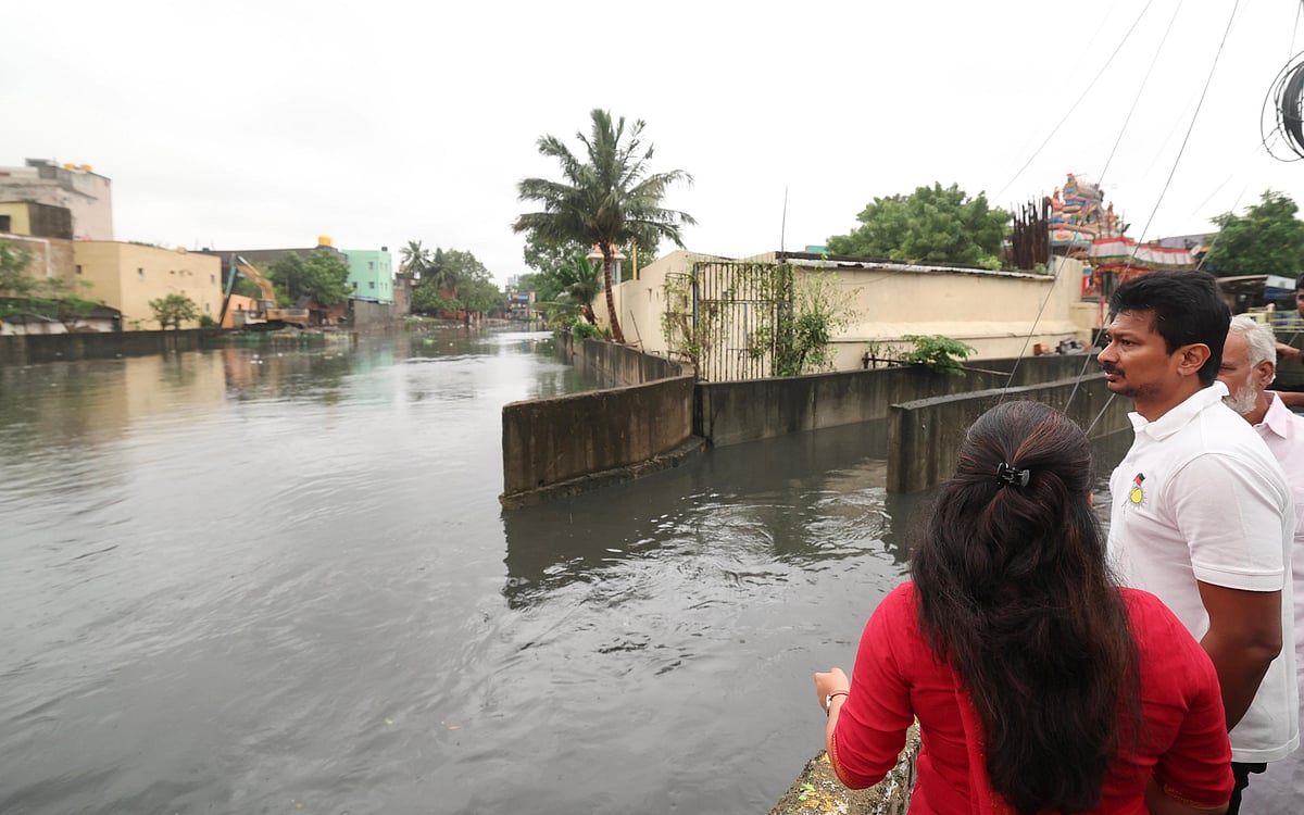 புரசைவாக்கம் ஓட்டேரி கால்வாயில் ஆய்வு 