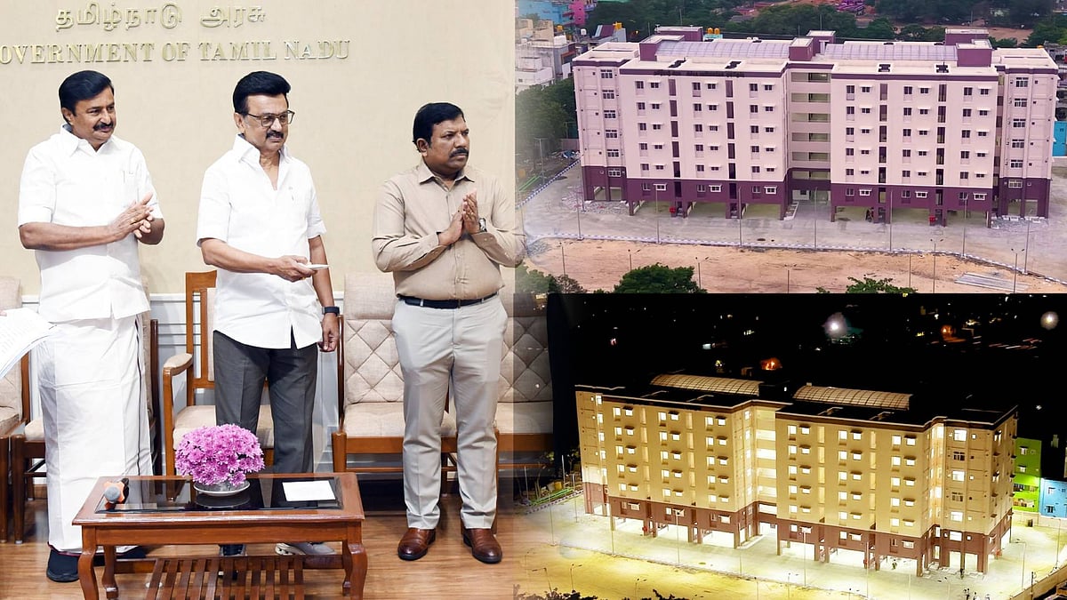 தண்டையார்பேட்டையில் தமிழ்நாடு அரசு அச்சகப் பணியாளர்கள் குடியிருப்பு திறப்பு! : முழு விவரம் உள்ளே!