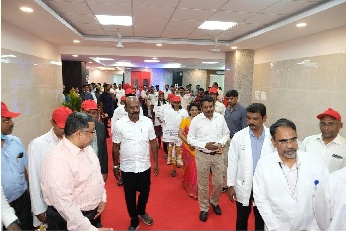 “சென்னை இராஜீவ்காந்தி மருத்துவமனையில் ‘நரம்பியல் துறை’ கட்டடம் விரைவில் திறக்கப்படும்!” : அமைச்சர் மா.சு!