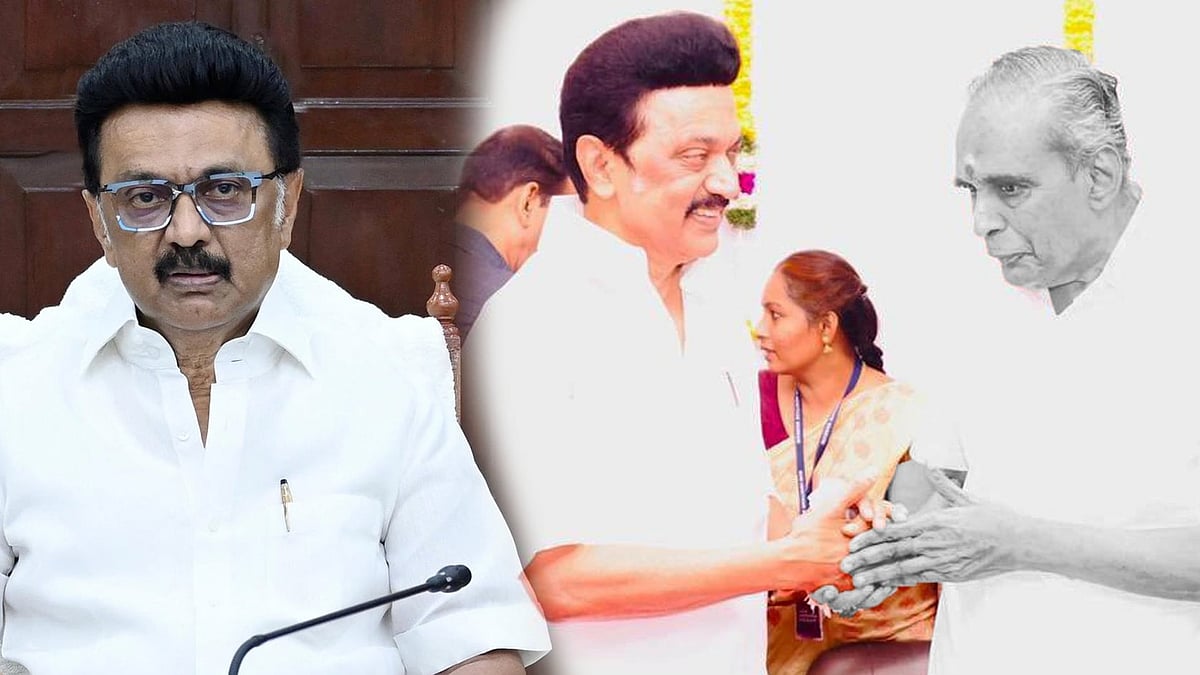 “அமைதியும் எளிமையுமிக்கவர்... திரைப்பாசம் குடும்ப பாசமானது..” - AVM சரவணன் மறைவுக்கு முதலமைச்சர் இரங்கல்!