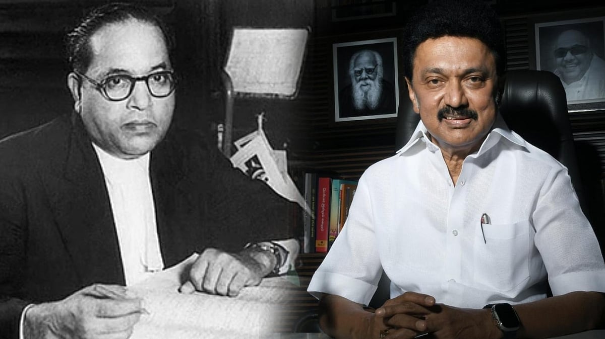 “கல்வி எனும் ஆயுதத்தால் மேலெழுந்த அறிவுச்சூரியன் அம்பேத்கர்!” : முதலமைச்சர் மு.க.ஸ்டாலின்!