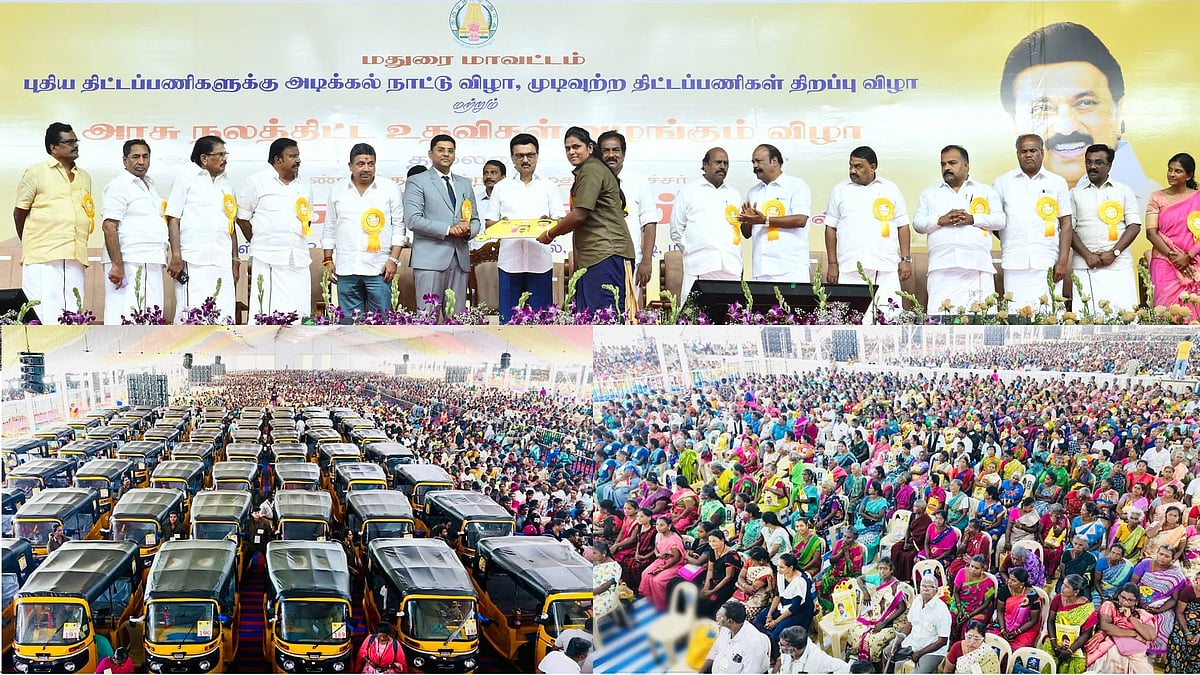 திட்டப் பணிகள் திறப்பு முதல் 1.77 லட்ச பேருக்கு நலத்திட்ட உதவிகள் வழங்கல் வரை... மதுரையில் முதலமைச்சர்!