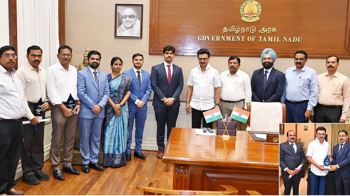 தேசிய நீர் & நீர் பாதுகாப்பில் பொதுமக்கள் பங்களிப்பு விருதுகள்.. முதல்வரிடம் மாவட்ட ஆட்சியர்கள் வாழ்த்து!