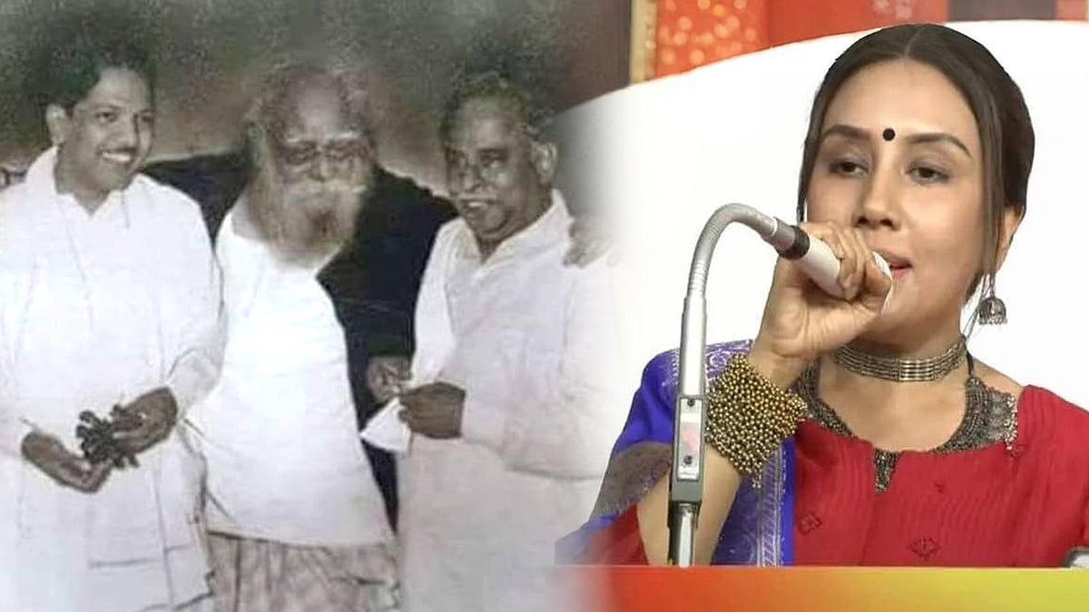 இவர்கள் சித்தாத்தம் இருக்கும் வரைம் திமுகவை தொட்டுக் கூட பார்க்க முடியாது : திவ்யா சத்யராஜ் அதிரடி பேச்சு