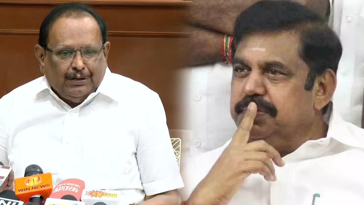 பழனிசாமியின் பேச்சு: கூவத்தூர் முதல் கொரோனா வரை.. அதிமுகவின் கோரத்தை புட்டுப்புட்டு வைத்த அமைச்சர் ரகுபதி