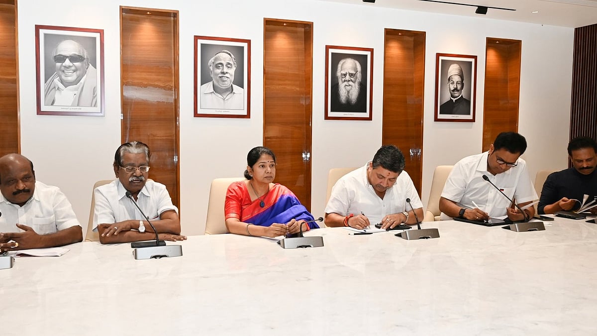 “தமிழ்நாட்டின் வளர்ச்சியே முதன்மையானது” : தி.மு.க தேர்தல் அறிக்கை குறித்து கனிமொழி எம்.பி பேட்டி!