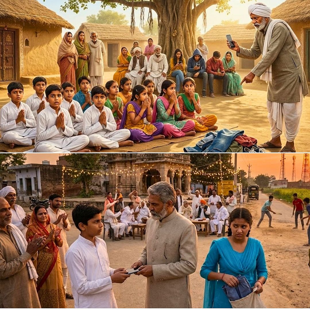 சிறுவர் - சிறுமியினர் டவுசர் அணியத் தடை... பாஜக ஆளும் உ.பி. கிராமத்தின் உத்தரவால் ஷாக்! - பின்னணி என்ன?