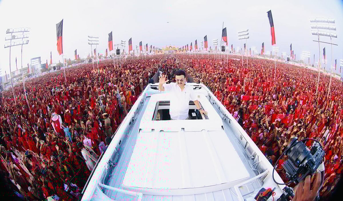 “வெல்லும் தமிழ்ப் பெண்களே... திராவிட மாடல் 2.O-வும் பெண்களுக்கான ஆட்சிதான்!” : முதலமைச்சர் எழுச்சி உரை!