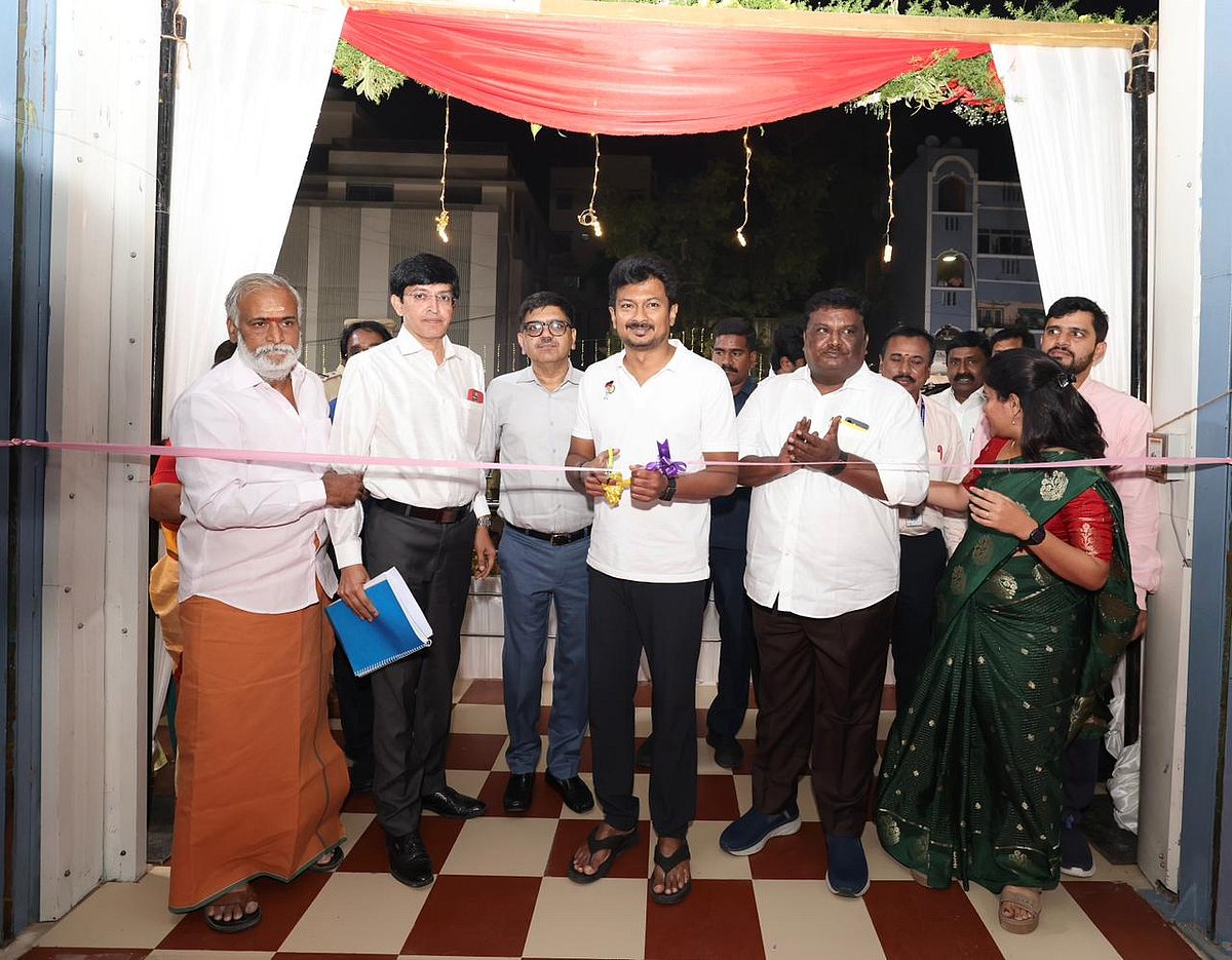 ரூ.18.24 கோடி செலவில்  கட்டப்பட்டுள்ள துணைமின் நிலையம்... திறந்து வைத்தார் துணை முதலமைச்சர் உதயநிதி!