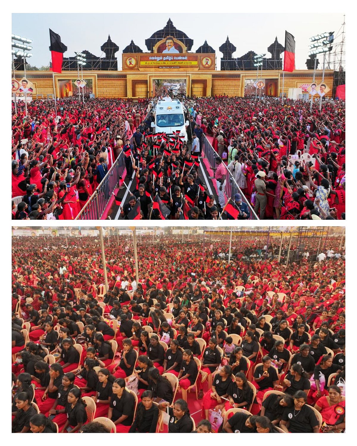 “வெல்லும் தமிழ்ப் பெண்களே... திராவிட மாடல் 2.O-வும் பெண்களுக்கான ஆட்சிதான்!” : முதலமைச்சர் எழுச்சி உரை!