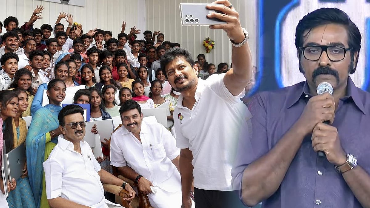 “மாணவர்களின் முன்னேற்றத்திற்கு உழைக்கும் அரசு” : நடிகர் விஜய் சேதுபதி பாராட்டு!