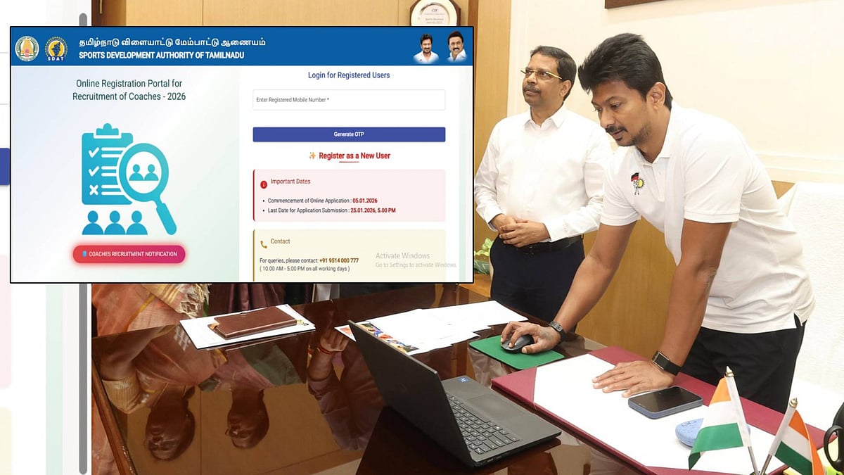விளையாட்டு பயிற்றுநர் பணியிடங்களுக்கான ஆன்லைன் விண்ணப்பப் பயன்பாடு தொடக்கம்! : முழு விவரம் உள்ளே!