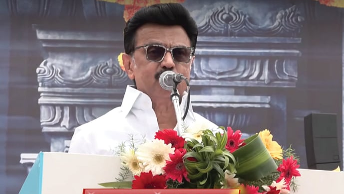 “தி.மு.க-காரன் சிங்கில் டீயை குடித்துவிட்டு பம்பரமாக வேலை செய்வான்” : பெருமையுடன் சொன்ன முதலமைச்சர்!