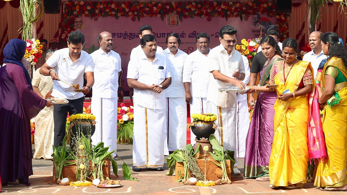 “தமிழ்நாடெங்கும் ‘மகிழ்ச்சிப் பொங்கல்’ அமைந்திட நெஞ்சார்ந்த நல்வாழ்த்துகள்!” : முதலமைச்சர் மு.க.ஸ்டாலின்!