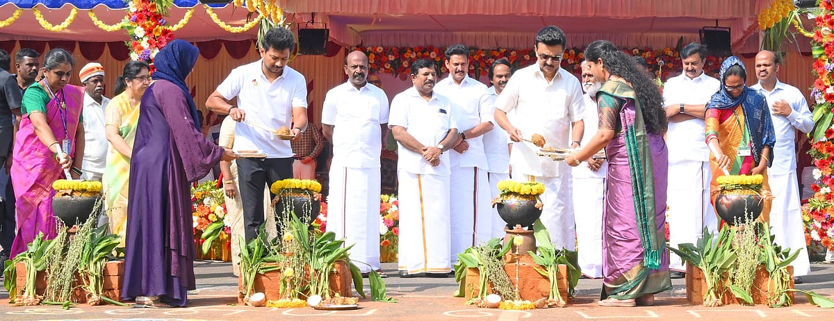 “உள்ளங்களிலும், இல்லங்களிலும் மகிழ்ச்சி பொங்கட்டும்!“ : பொங்கல் விழா கொண்டாட்டத்தில் முதல்வர் பேச்சு!