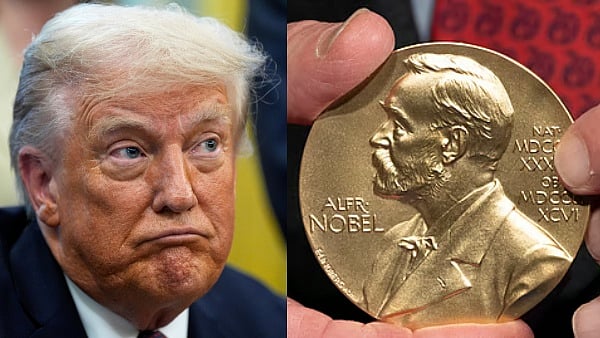 அமெரிக்க அதிபர் ட்ரம்புக்கு அளிக்கப்பட்ட நோபல் பரிசு...  அதிர்ச்சியில் நோபல் கமிட்டி!