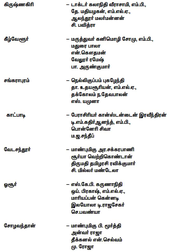 “வரலாற்றின் தொடர்ச்சியாக...நாம் விடுக்கும் அறைகூவல்!” : திமுக சார்பில் வீரவணக்க நாள் பொதுக்கூட்டங்கள்! 