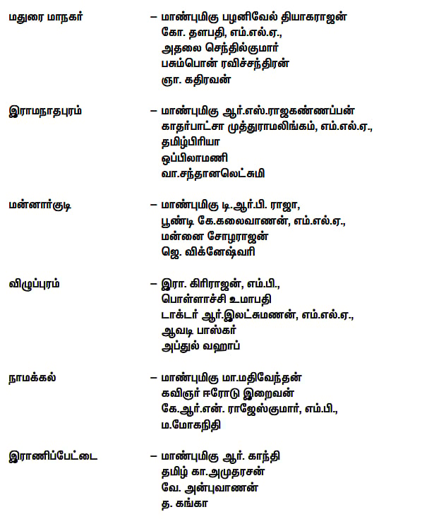 “வரலாற்றின் தொடர்ச்சியாக...நாம் விடுக்கும் அறைகூவல்!” : திமுக சார்பில் வீரவணக்க நாள் பொதுக்கூட்டங்கள்! 