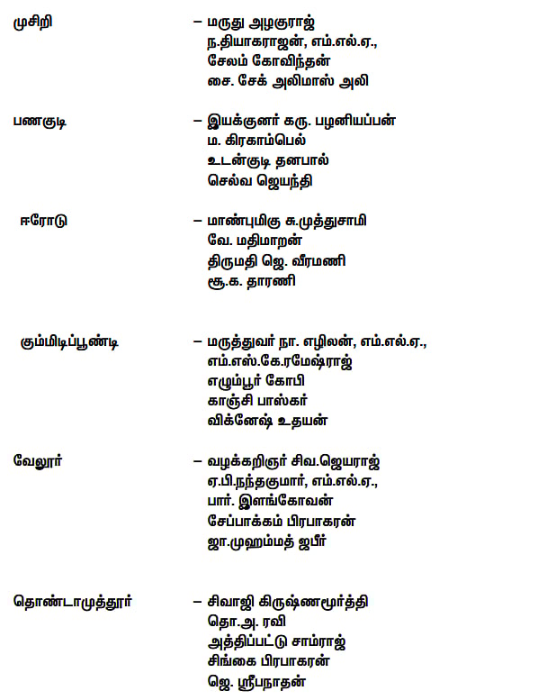“வரலாற்றின் தொடர்ச்சியாக...நாம் விடுக்கும் அறைகூவல்!” : திமுக சார்பில் வீரவணக்க நாள் பொதுக்கூட்டங்கள்! 