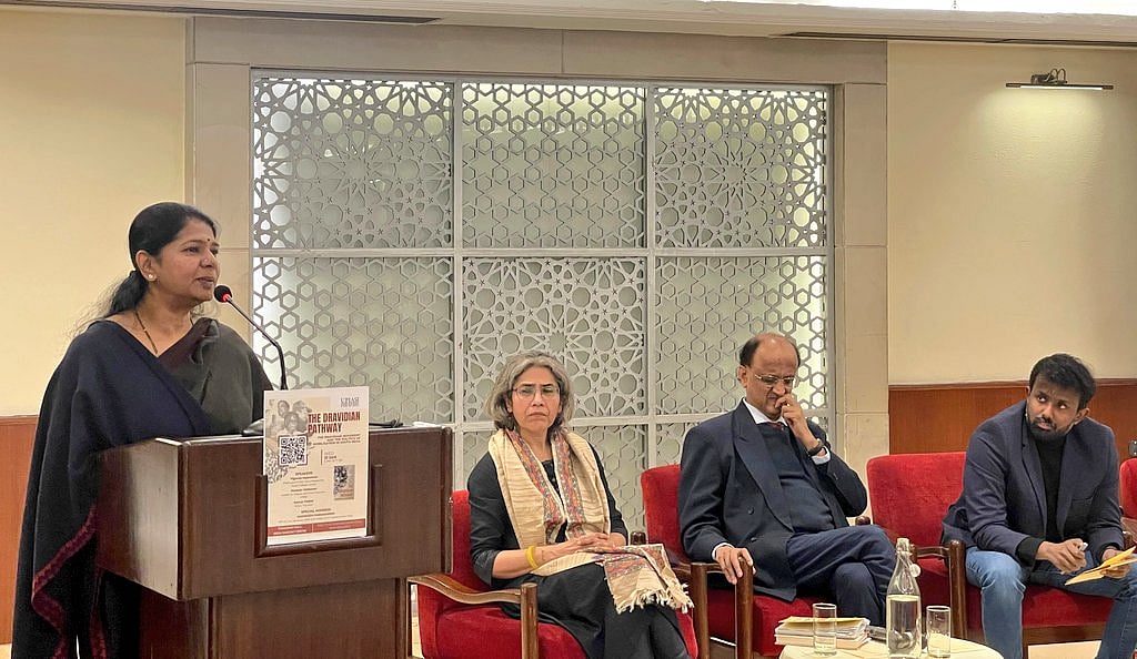 “திராவிட இயக்க முன்னோர்கள் வகுத்த வழியில் தமிழ்நாடு என்றும் தனித்து நிற்கும்” : கனிமொழி எம்.பி பெருமிதம்!