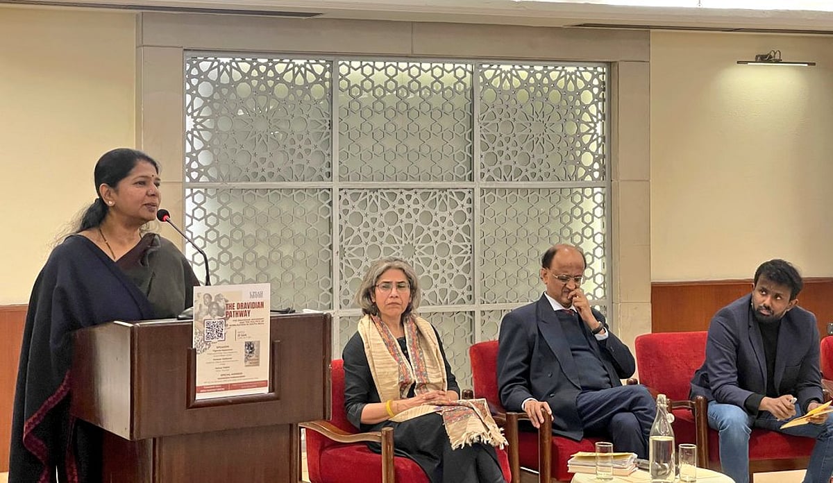 “திராவிட இயக்க முன்னோர்கள் வகுத்த வழியில் தமிழ்நாடு என்றும் தனித்து நிற்கும்” : கனிமொழி எம்.பி பெருமிதம்!