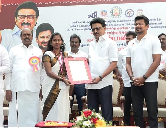 வடசென்னையில் ரூ.147 கோடியில் ‘முதல்வர் நகர்ப்புற குடியிருப்புகள்’ - திறந்து வைத்தார் முதலமைச்சர்.. 