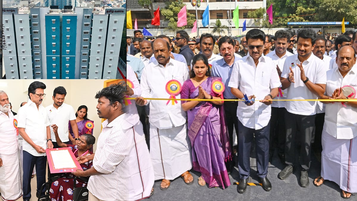 வடசென்னையில் ரூ.147 கோடியில் ‘முதல்வர் நகர்ப்புற குடியிருப்புகள்’ - திறந்து வைத்தார் முதலமைச்சர்.. 