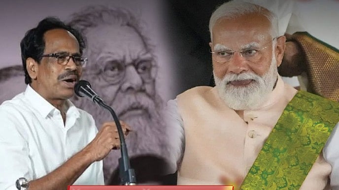 “எலும்பில்லா நாக்கு எப்படியும் பேசும்” : பிரதமர் மோடியின் உரைக்கு மு.வீரபாண்டியன் கண்டனம்!