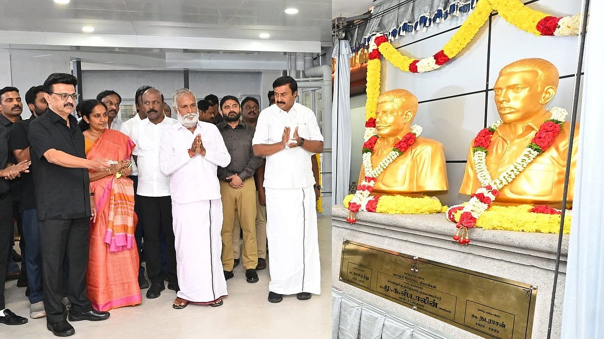 தமிழ்மொழித் தியாகிகள் தாளமுத்து - நடராசன் திருவுருவச் சிலைகள் திறப்பு! : முழு விவரம் உள்ளே!