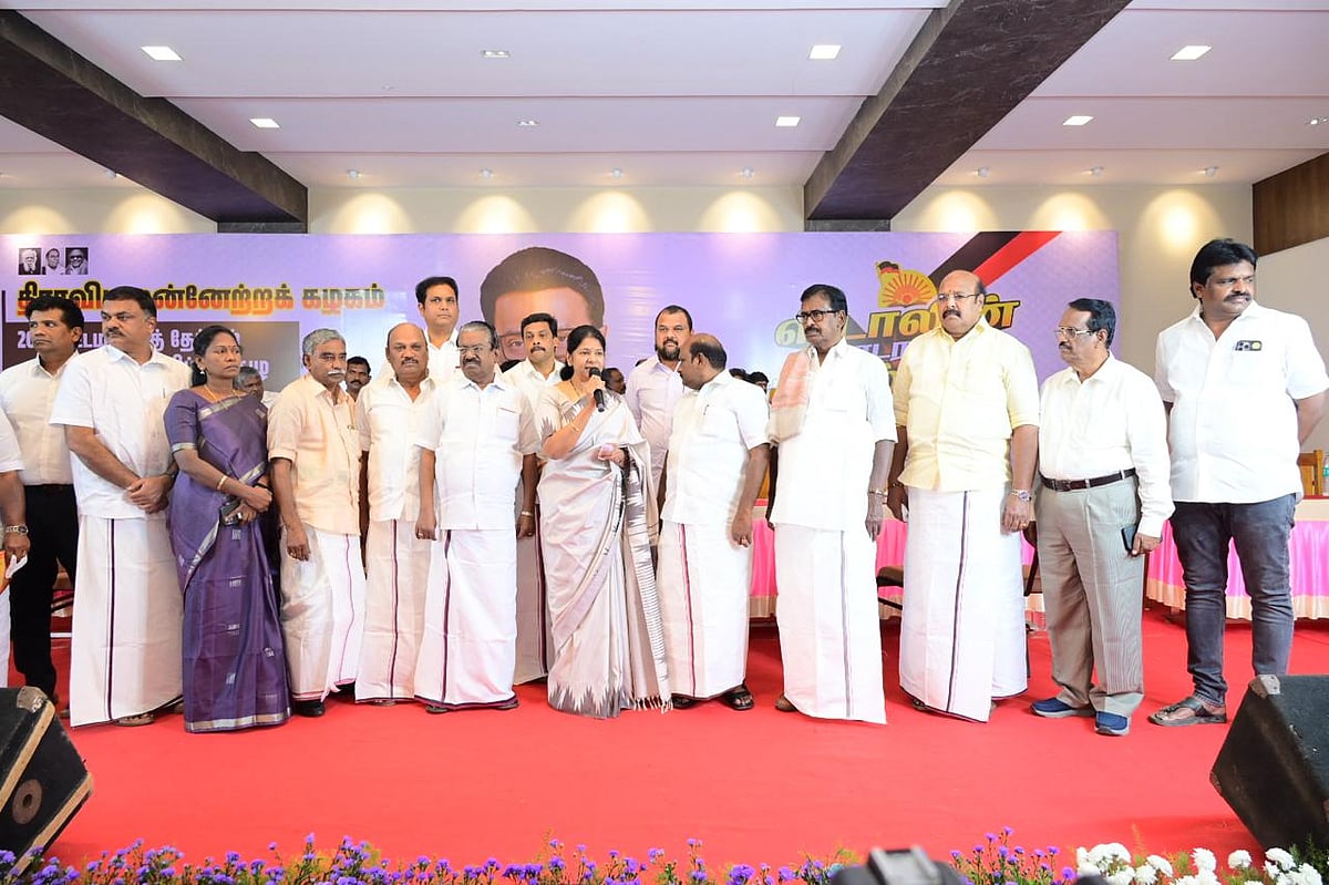 “தி.மு.க தேர்தல் அறிக்கை கதாநாயகியாகவும் இருக்கும்” : கனிமொழி எம்.பி பேச்சு!