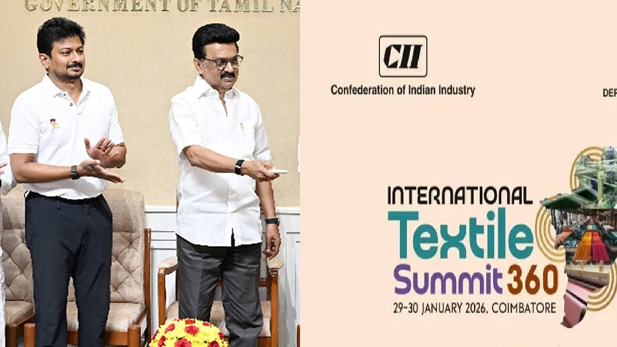 கோவை கொடிசியாவில் 2 நாள் ‘ஜவுளி தொழில் மாநாடு 360!’ : முதலமைச்சர் மு.க.ஸ்டாலின் தொடங்கி வைக்கிறார்!