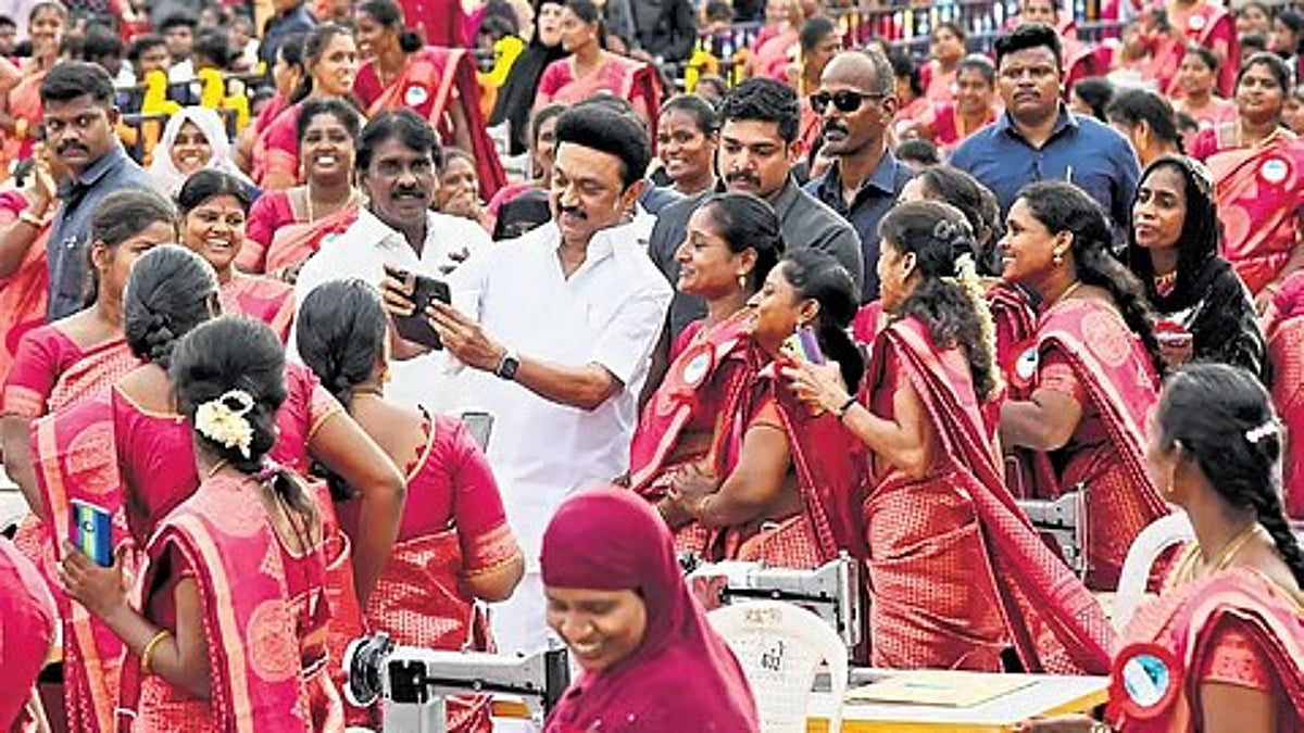 “திராவிட மாடல் 2.0-விற்கு மகுடம் சூட்ட போகும் பெண்கள்” : அமைச்சர் கே.என்.நேரு உறுதி!