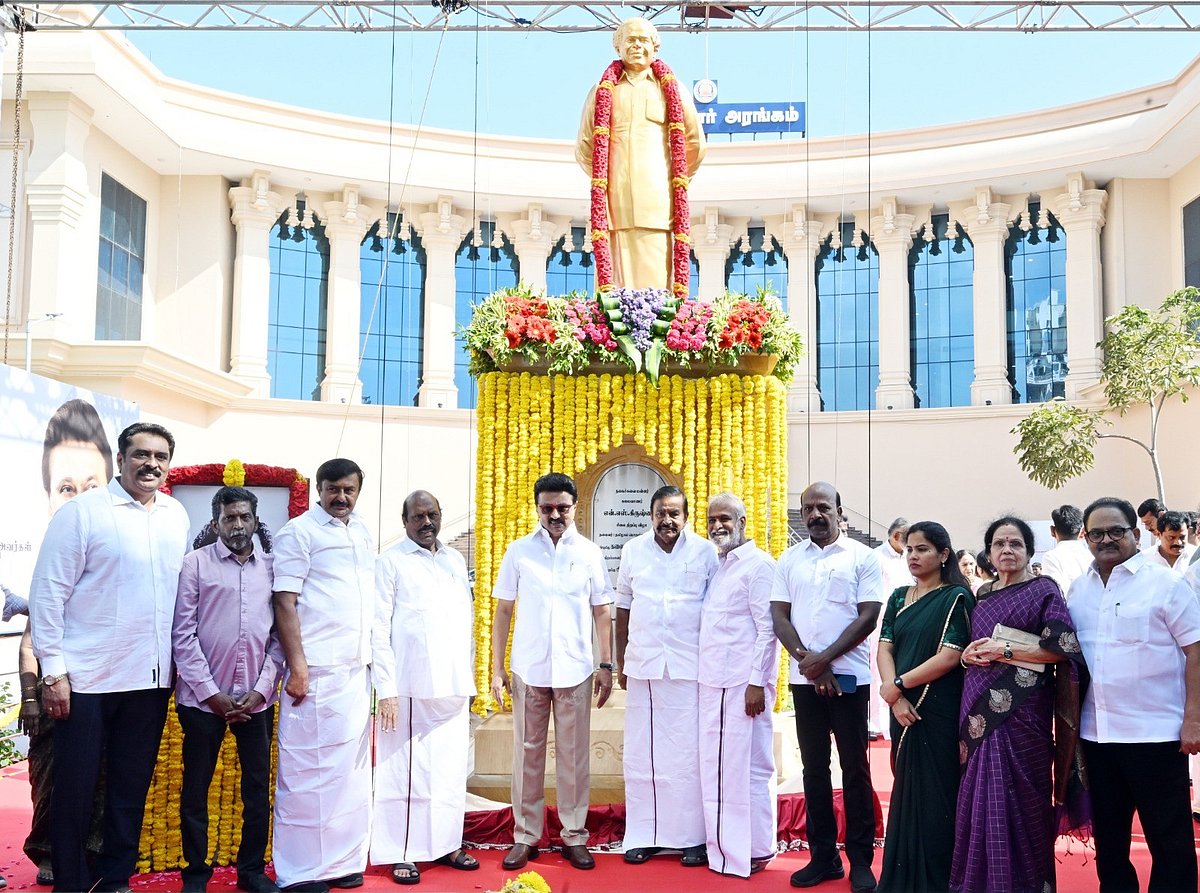 ரூ.50 இலட்சம் மதிப்பீட்டில் ‘கலைவாணர்’ என்.எஸ்.கிருஷ்ணன் திருவுருவச் சிலை திறப்பு! - முழு விவரம் உள்ளே!