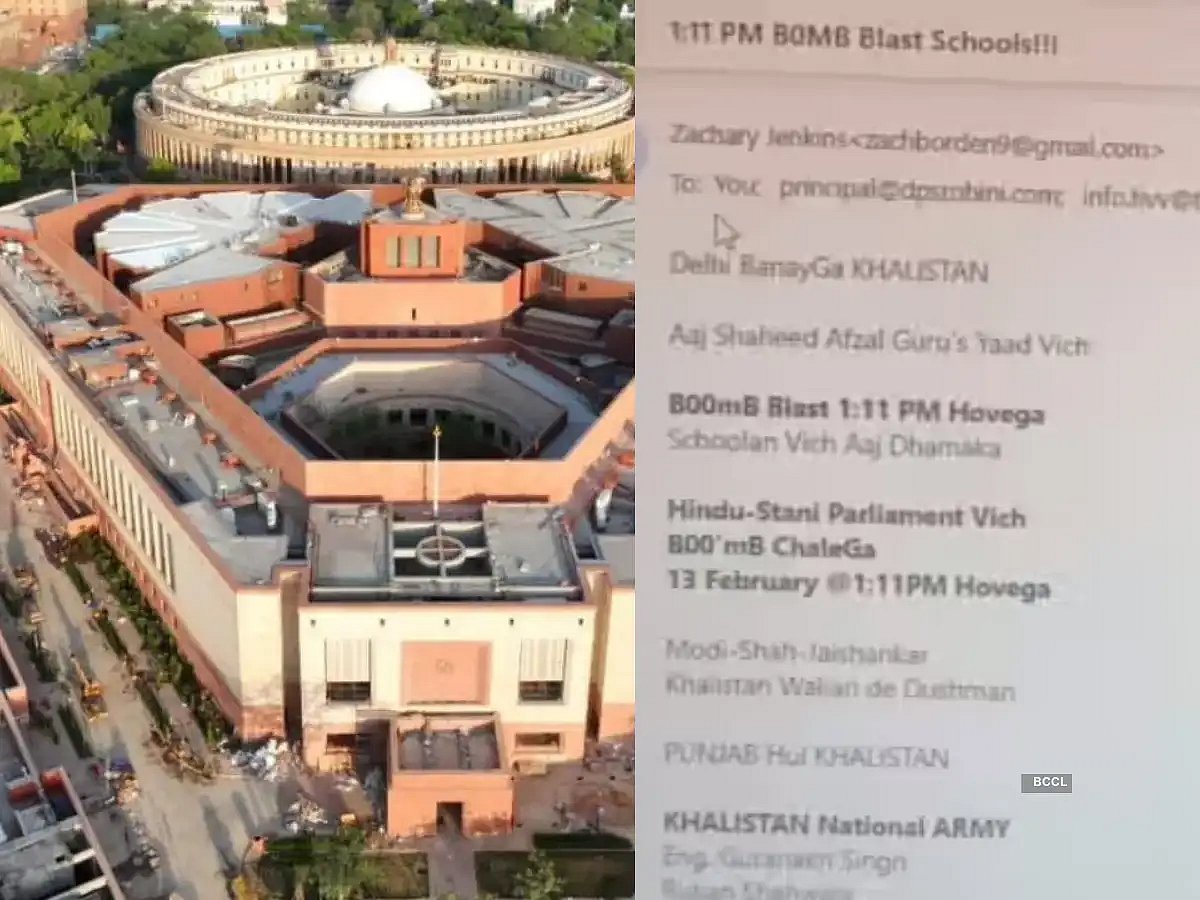 “காலிஸ்தானாக மாறப்போகும் டெல்லி..” - தலைநகருக்கு இ-மெயிலில் வெடிகுண்டு மிரட்டல்.. பரபரப்பான நாடாளுமன்றம்!