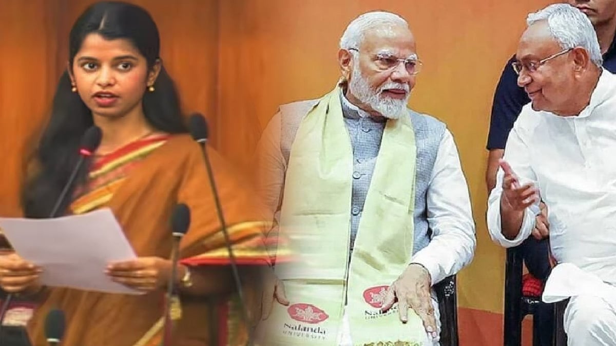 பீகார் அரசை விமர்சித்த பா.ஜ.க பெண் எம்.எல்.ஏ மைத்லி தாக்கூர் : சட்டப்பேரவையில் சரமாரி கேள்வி!