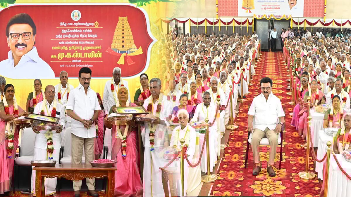 சென்னையில் 70 வயது பூர்த்தியடைந்த 500 மூத்த தம்பதியினர்... சிறப்பு செய்த முதலமைச்சர் மு.க.ஸ்டாலின்! 