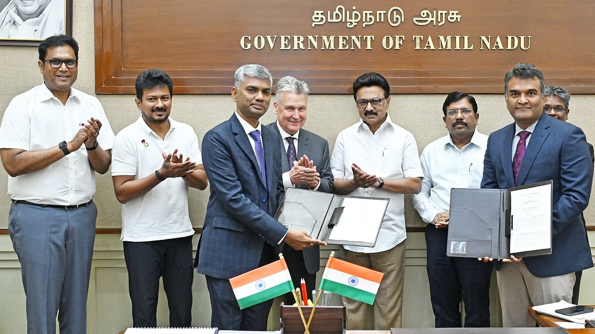 சென்னையில் ரூ.3,510 கோடி முதலீட்டில் ஆராய்ச்சி, மேம்பாடு மற்றும் புத்தாக்க மையம்! : MoU கையெழுத்தானது!