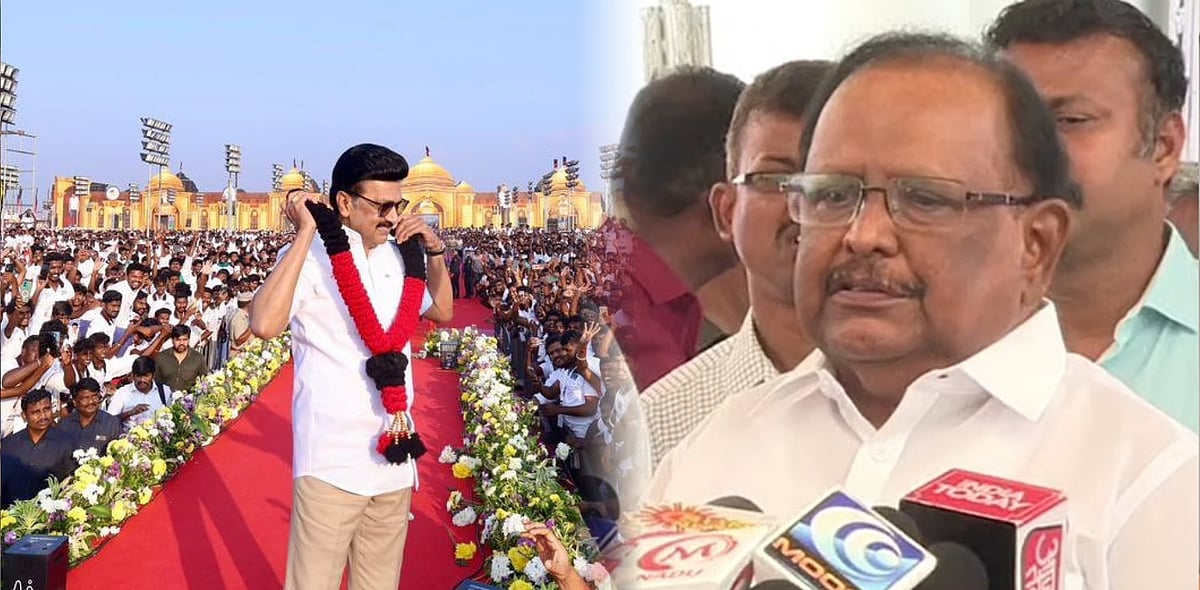 “எடப்பாடி பழனிசாமியின் வாயை,  நம் முதலமைச்சர் இன்றைக்குத் தைத்துவிட்டார்!” : அமைச்சர் ரகுபதி!