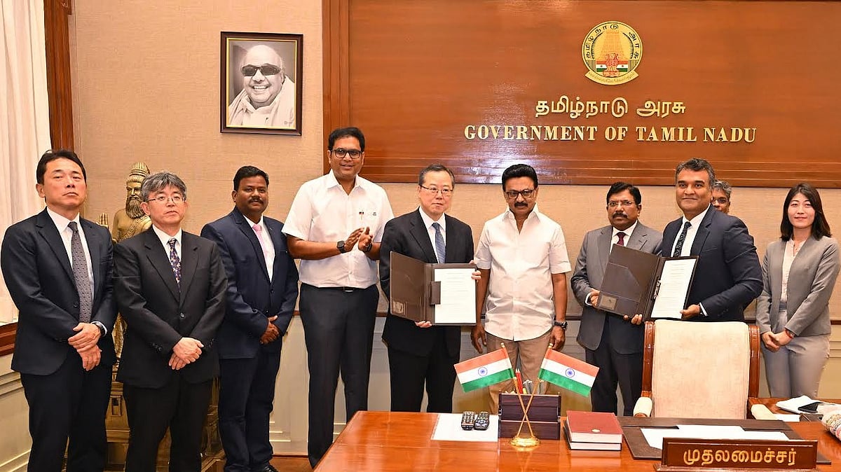 ரூ.5,980 கோடி முதலீட்டில் 8,400 நபர்களுக்கு வேலைவாய்ப்பு! : இரு புரிந்துணர்வு ஒப்பந்தங்கள் கையெழுத்தானது!